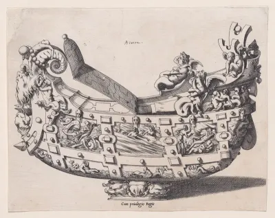 Container for the Royal Napkins (Nef)