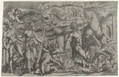 Contest between Athena and Poseidon