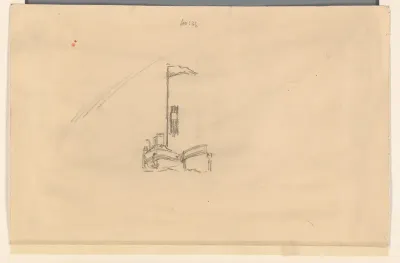 Contour van een schip