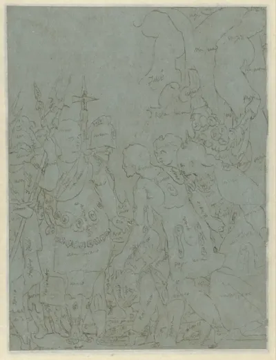 Contouren van De grootmoedigheid van Scipio