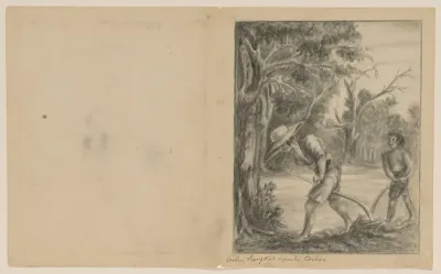 Coolen trekt de ploeg, ca. 1820-1850
