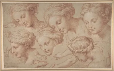 Copies after Raphael's "The Finding of Moses"