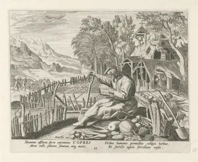 Copres van Egypte als kluizenaar