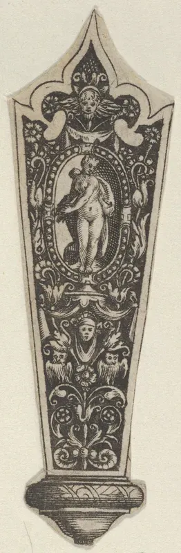 Copy of a Design for a Knife Handle with the Death of Lucretia