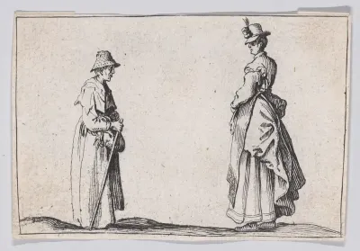 Copy of Deux Femmes de Profil (Two Women in Profile), from "Les Caprices"