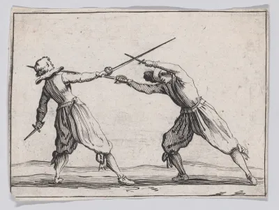 Copy of Le Duel a l'Épée et au Poignard (The Duel with the Sword and Dagger), from "Les Caprices"