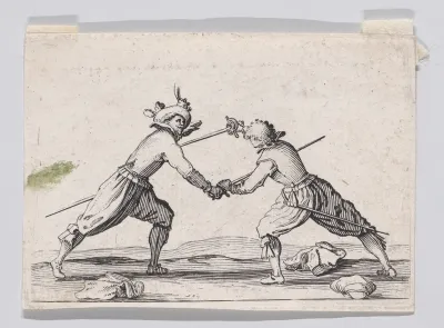 Copy of Le Duel a L'Épée (The Duel with Swords), from "Les Caprices"