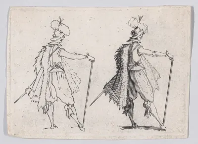 Copy of Le Gentilhomme a la Grande Canne (The Gentleman with the Large Cane), from "Les Caprices"