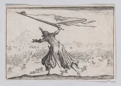 Copy of Le Porte-Étendard (The Standard Bearer), from "Les Caprices"