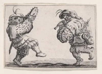 Copy of Les Danseurs a la Flute et au Tambourin (Dancers with the Flute and the Tambourine), from "Les Caprices"