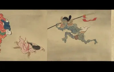 Copy of Night Parade of One Hundred Demons from the Shinjuan Collection