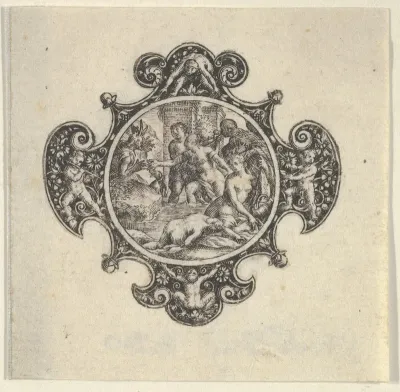 Copy of the Center of a Design for a Brooch