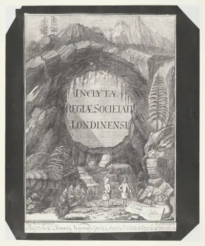 Copy of the Title Page for "Inclytae Regiae Societati Londinensi"