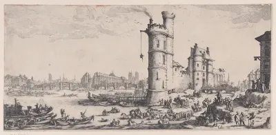 Copy of Vue de Pont-Neuf (View of the Pont Neuf), from "Les Deux Grandes Vues de Paris" (The Two Large Views of Paris)