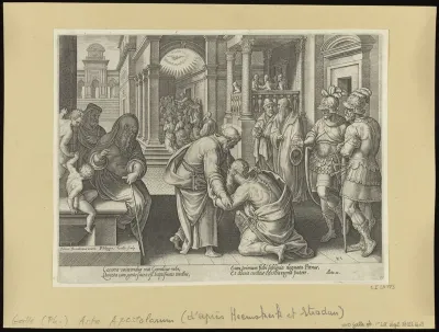 Cornelius Kneeling Before St Peter