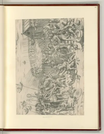 Cornelius Scipio in einer Schlacht gegen die Karthager