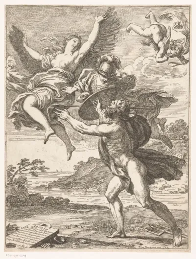 Coronis in een kraai veranderd