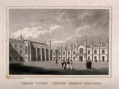 Corpus Christi College, Oxford: quadrangle