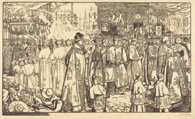 Corpus Christi Procession at Nantes (Procession de la Fete Dieu a Nantes)