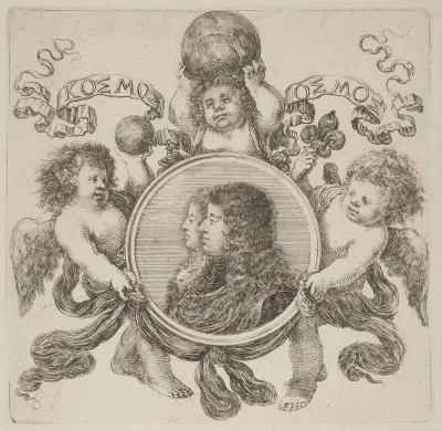 Cosimo de Medici, Prince of Tuscany and Marguerite Louise d'Orléans