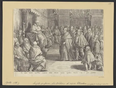 Cosimo I Enters the College of Cardinals