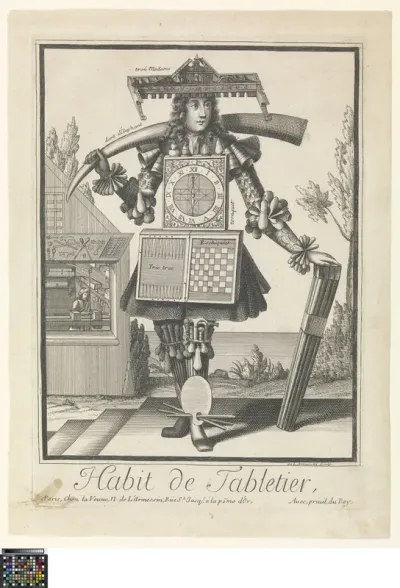 Costume of an ivory-turner
