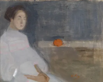 Costume Picture I (Girl with Orange, The Baker's Daughter)