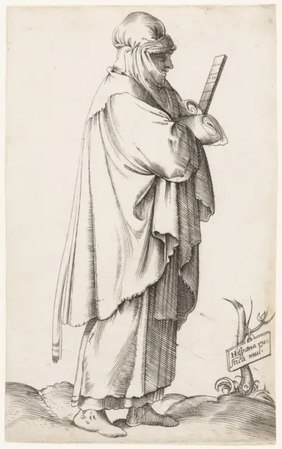 Costume Plate: Hispana Rustica mul. (with cloth and fan)