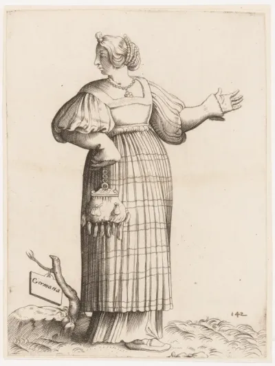 Costume Plate: Woman from Germany
