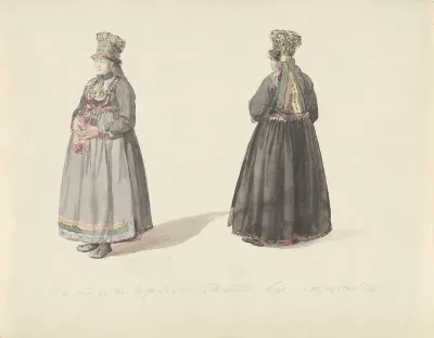 Costume studies, Tinn in Telemark