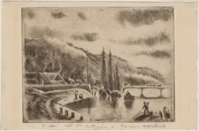 Côte Sainte-Catherine, à Rouen