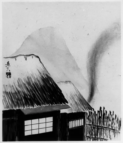 Cottage and Mountains