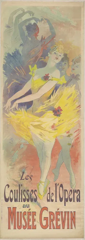 Coulisses de l'opera au Musée Grévin, 1891