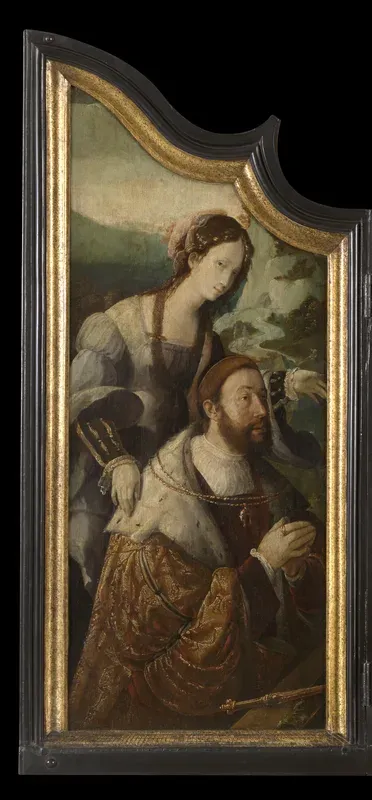 Count Henry III of Nassau with the Tiburtine sibille