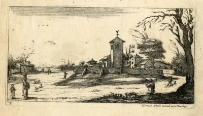 Country Scene with a Tower