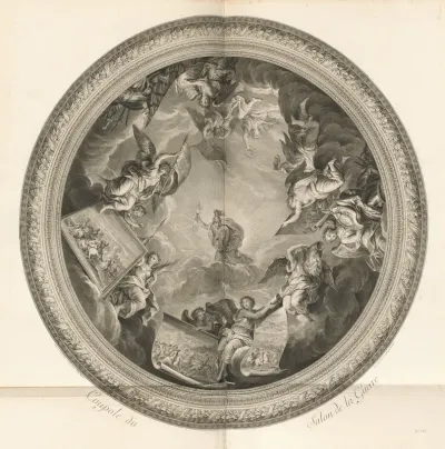 Coupole du Salon de la Guerre (Cupola of the Salon of War) [pl. 35]