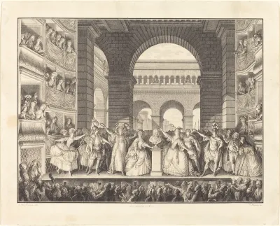 Couronnement de Voltaire (The Crowning of Voltaire)