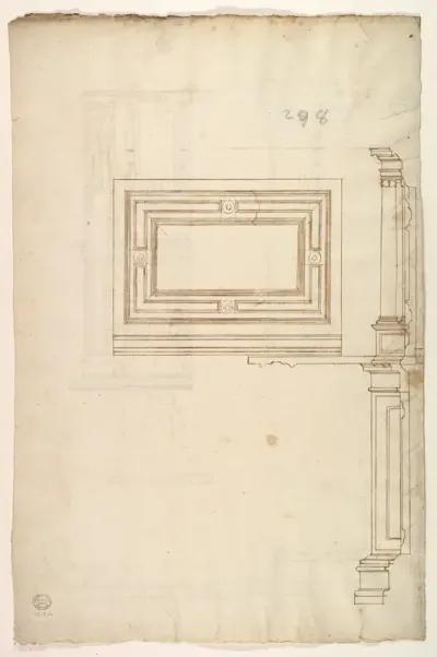 Court Cupboard (side elevation)