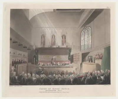 Court of Kings Bench, Westminster Hall