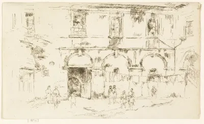 Court of the Monastery of St Augustine, Bourges