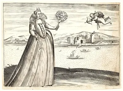 Courtesan and the blind cupid
