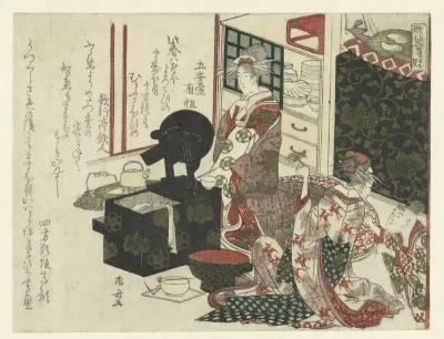 Courtesans At Their Toilet