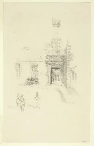 Courtyard, Chelsea Hospital