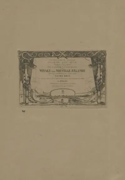Couverture du Voyage a la nouvelle Zélande