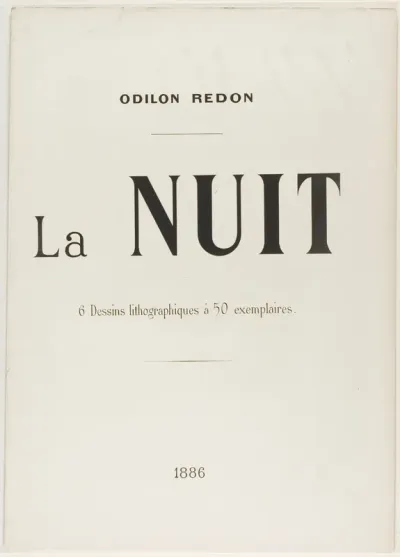 Cover for "La Nuit"