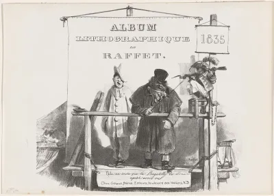Cover for the Album Lithographique of 1835