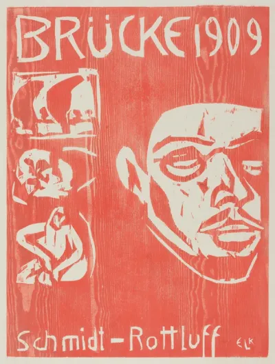Cover of the Fourth Yearbook of the Artist Group the Brucke