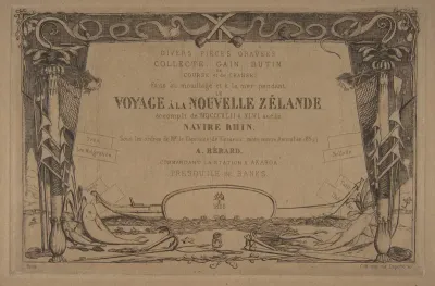 Cover to "The Voyage to New Zealand (1842–46)"