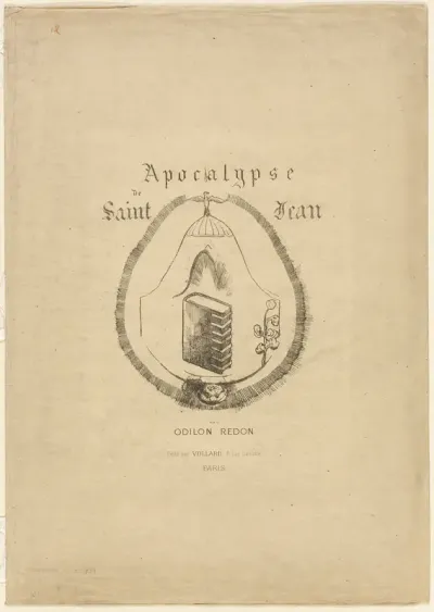 Cover/frontispiece for l'Apocalypse de Saint-Jean