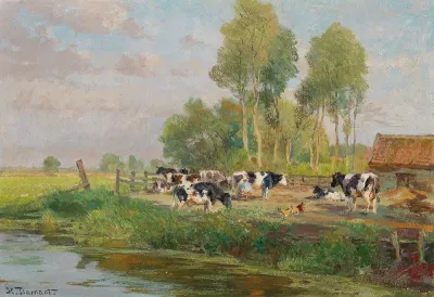 Cows in the Pasture